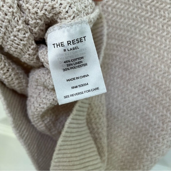 The Reset Cream V-Neck Sweater - Picture 6 of 6